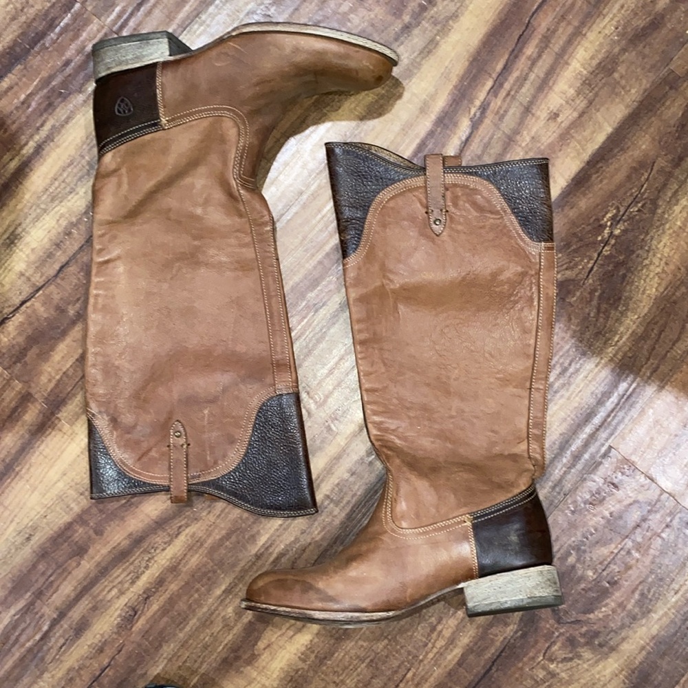 Ariat Riding Paragon Brown Knee Boots 8.5